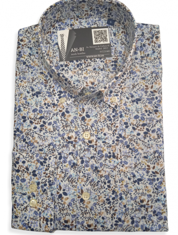 camisa Now flores
